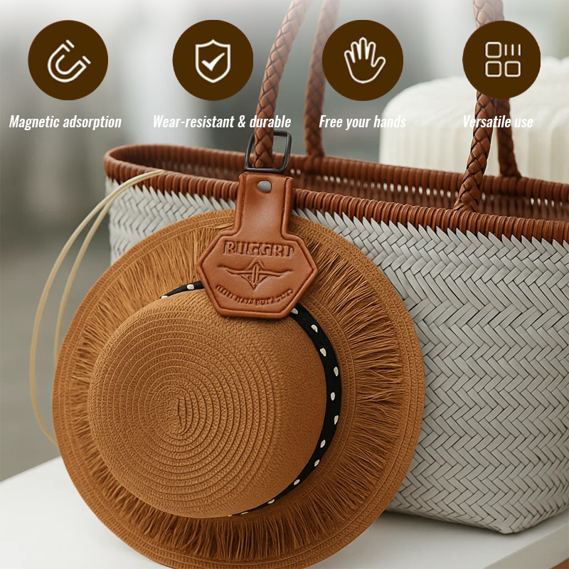 100 % handgjord hattklämma