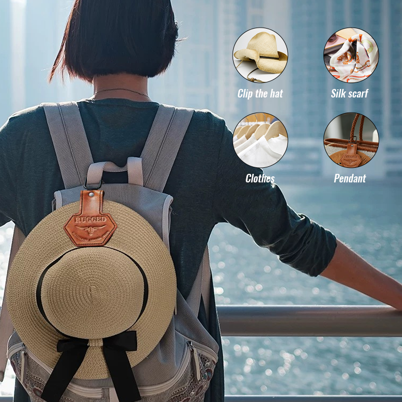 100 % handgjord hattklämma