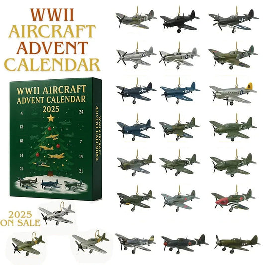 WWII Flygplansadventskalender 2025 – 24 dagar med ikoniska krigsflygplan