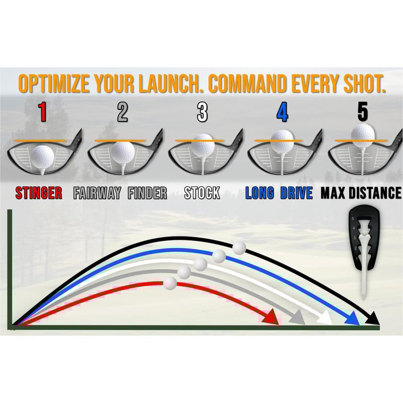 🔥Justerbart verktyg för höjd på golftee