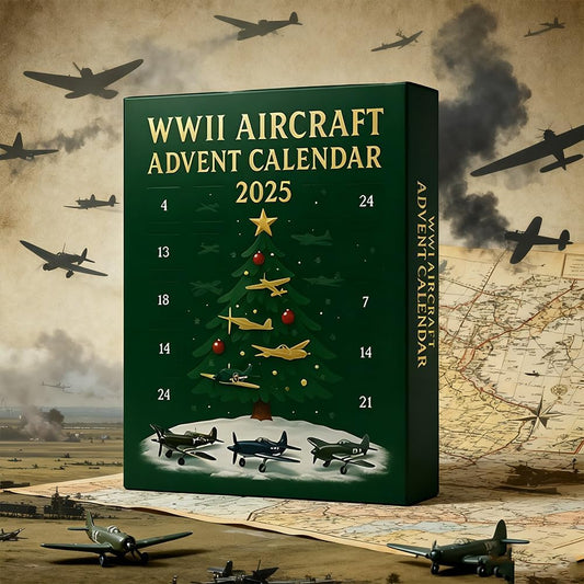 WWII Flygplansadventskalender 2025 – 24 dagar med ikoniska krigsflygplan